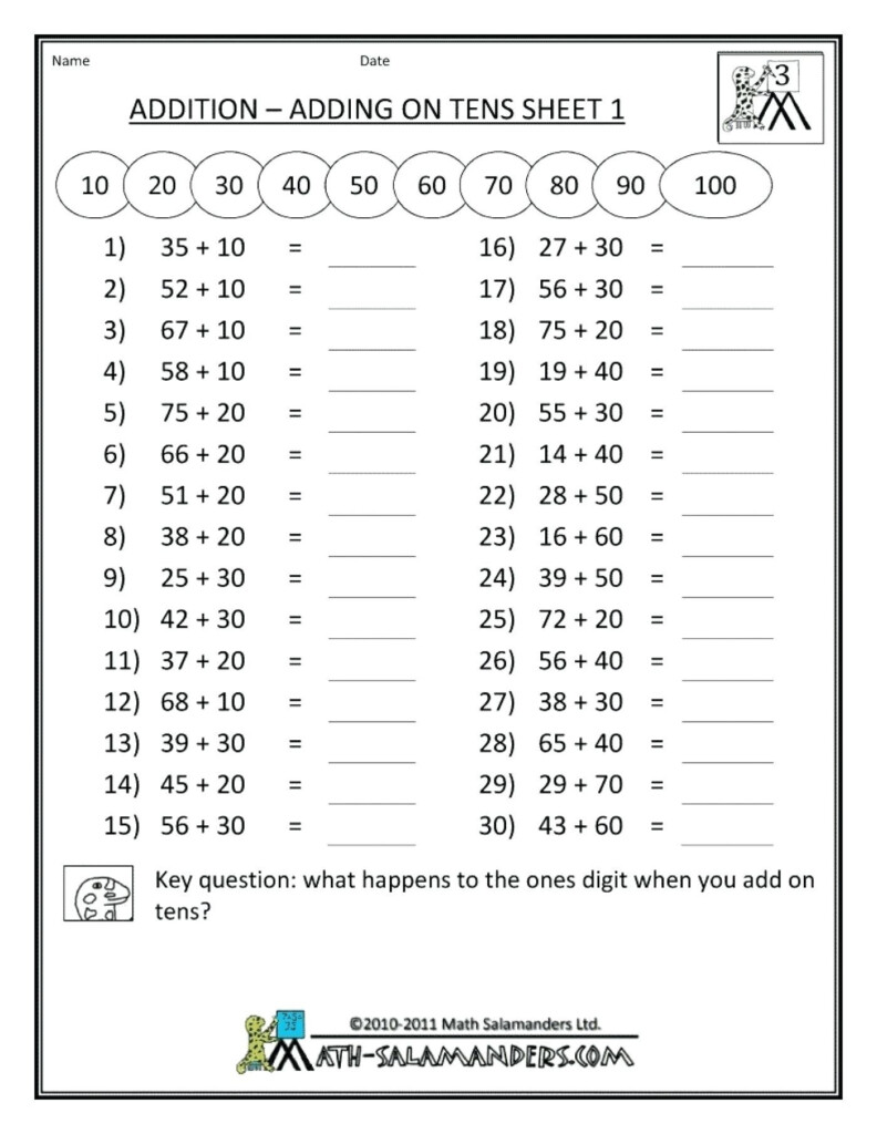 7th Grade Math Worksheets And Answer Key 7th Grade Math Worksheets 