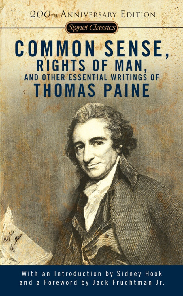 8 Juin 1809 D c s De Thomas Paine Citoyen Du Monde Nima REJA