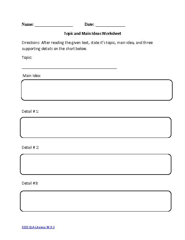 8th Grade Common Core Writing Worksheets Common Core Writing