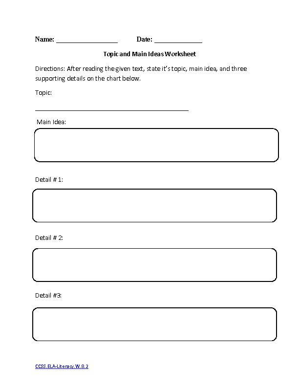 8th Grade Common Core Writing Worksheets Common Core Writing 