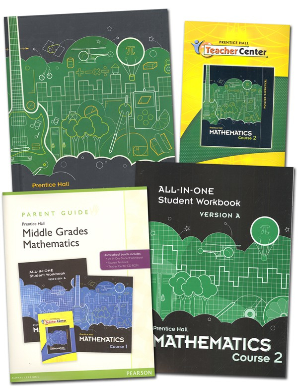 A Brighter Child Prentice Hall Middle School Math Course 2 Common 