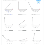 Adding And Subtracting Angles 4th Grade Worksheets Mark Stevenson s