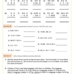 Adding And Subtracting Decimals Worksheet PDF Printable Worksheet