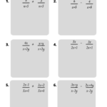 Adding And Subtracting Rational Worksheets Worksheets GO