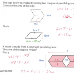 Area Of A Parallelogram Answers Corbettmaths Common Core Worksheets