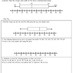 Box And Whisker Plot Worksheet