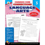 CARSON DELLOSA LANGUAGE ARTS GRADE 5 COMMON CORE CONNECTIONS CD 104612