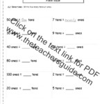 CCSS 2 NBT 1 Worksheets Place Value Worksheets