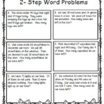 Christmas Math 2 step Word Problems math For 2nd Grade Word Problems