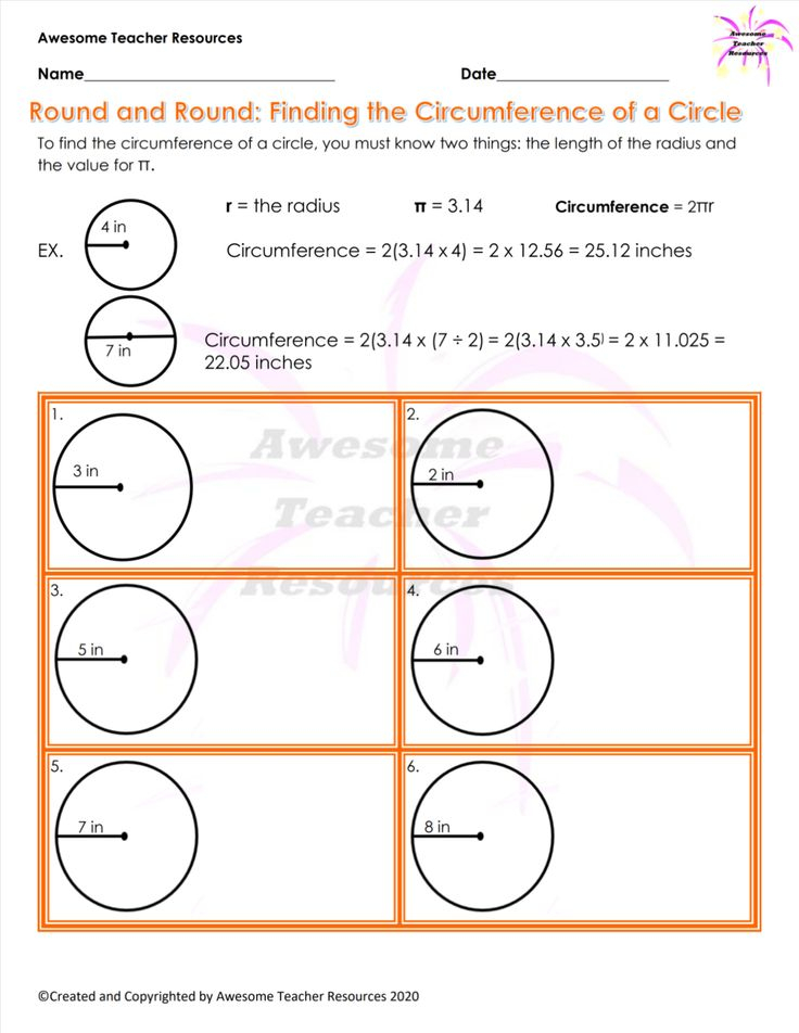  Circle Area Worksheet Answer Key Free Download Mautanya guru