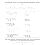 Combining Like Terms Worksheet Easy