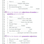 Common And Proper Descriptive Adjectives Worksheets