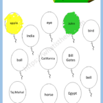 Common And Proper Noun Worksheet For Class 3 Grade 3 Grammar Topic 7