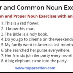 Common And Proper Nouns Worksheets K5 Learning Common And Proper