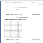 Common Core Algebra 1 Practice Worksheets Common Core Worksheets