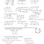 Common Core Algebra 1 Unit 6 Lesson 7 Answer Key Tutordale