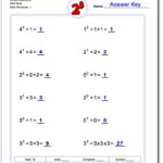 Common Core Exponents Worksheets Common Core Worksheets