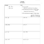 Common Core Factoring Polynomials Worksheets CommonWorksheets