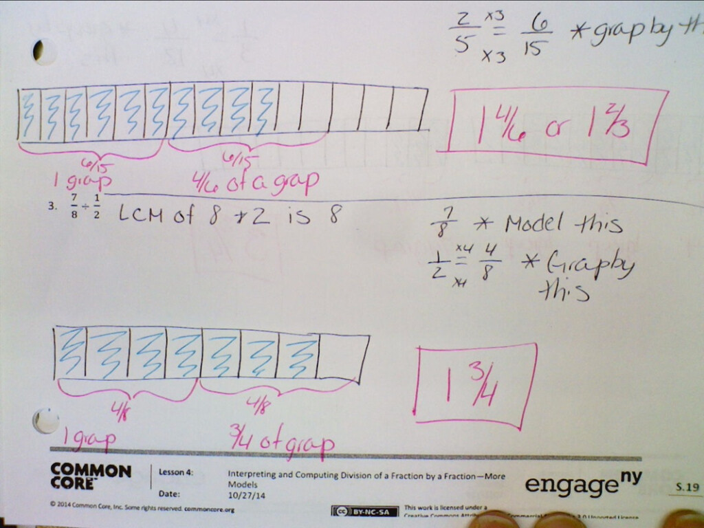 Common Core Math 6th Grade Module 2 12 2 Module Lesson 4 Wel E To 6th 