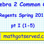 Common Core Regents Algebra 2 Tutordale