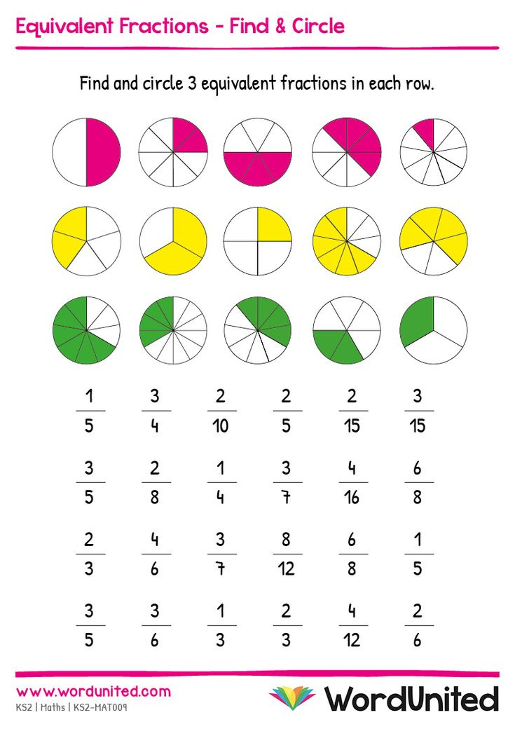 Common Core Worksheets Equivalent Fractions Common Core Worksheets