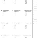 Common Core Worksheets Factors And Multiples Math Worksheets Free