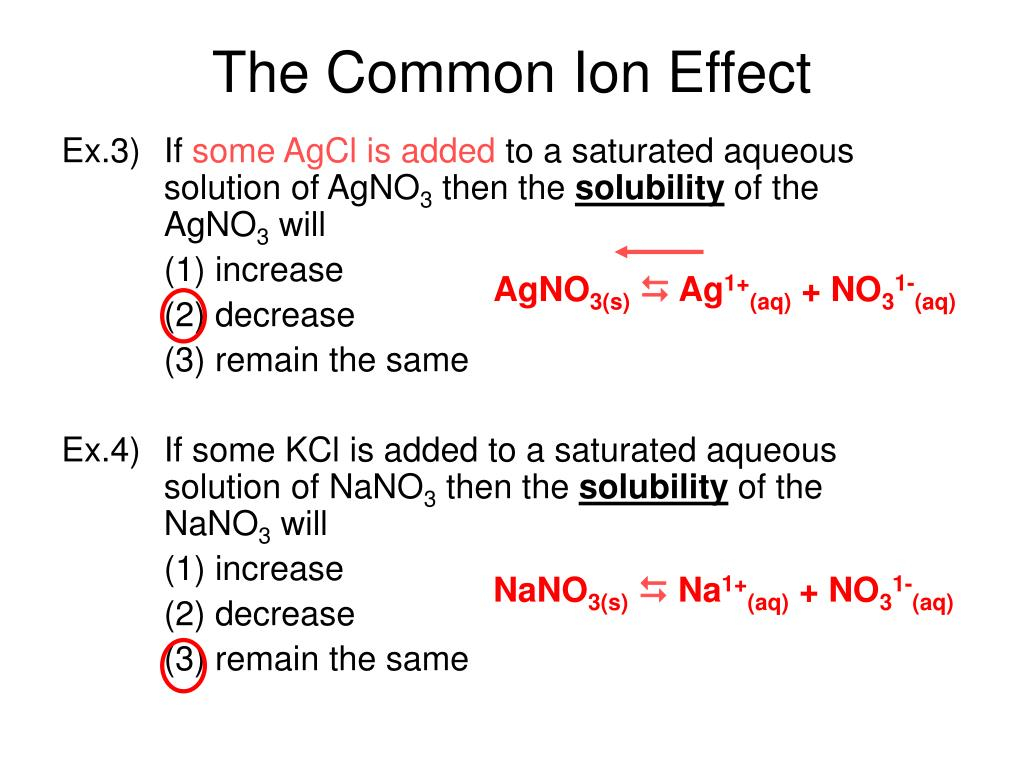 Common Ion Effect Example Typodesignware