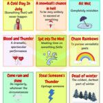 Common Nature Idioms In English With Meaning And Examples English