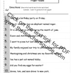 Common Noun And Proper Noun Worksheet For Class 3 With Answers Common