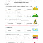 Common Proper Noun Matching Worksheet Common And Proper Nouns