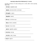 Commonly Confused Words 1 ELA Literacy L 7 5c Language Worksheet