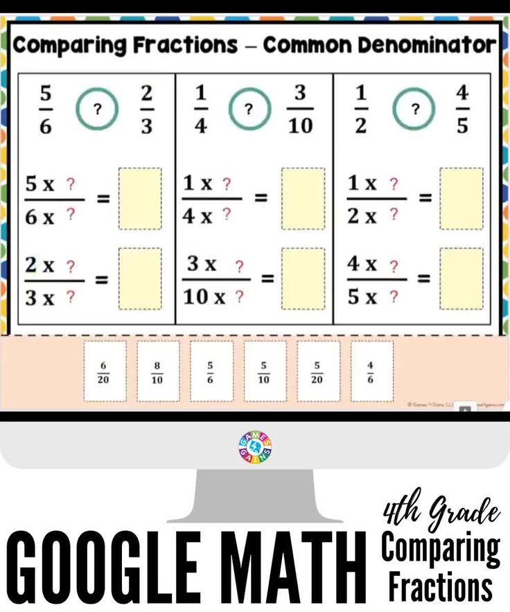 Comparing Fractions With Unlike Denominators Worksheet Ideas 2022