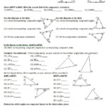 Congruent Triangles Worksheet Answer Key