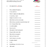 Correcting Mistakes 2 Misspelled Words English Worksheets For Kids