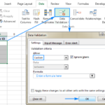 Custom Data Validation In Excel Formulas And Rules