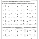 Equivalent Fractions Worksheet Fractions Worksheets Math Fractions