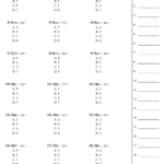 Estimating Quotients Worksheets With Answers