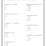 Evaluate Expressions Involving Exponents