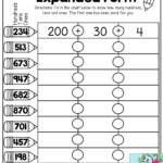 Expanded Form Fill In The Chart To Show How Many Hundreds Tens And