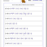 Fraction Division Worksheets 5th Grade