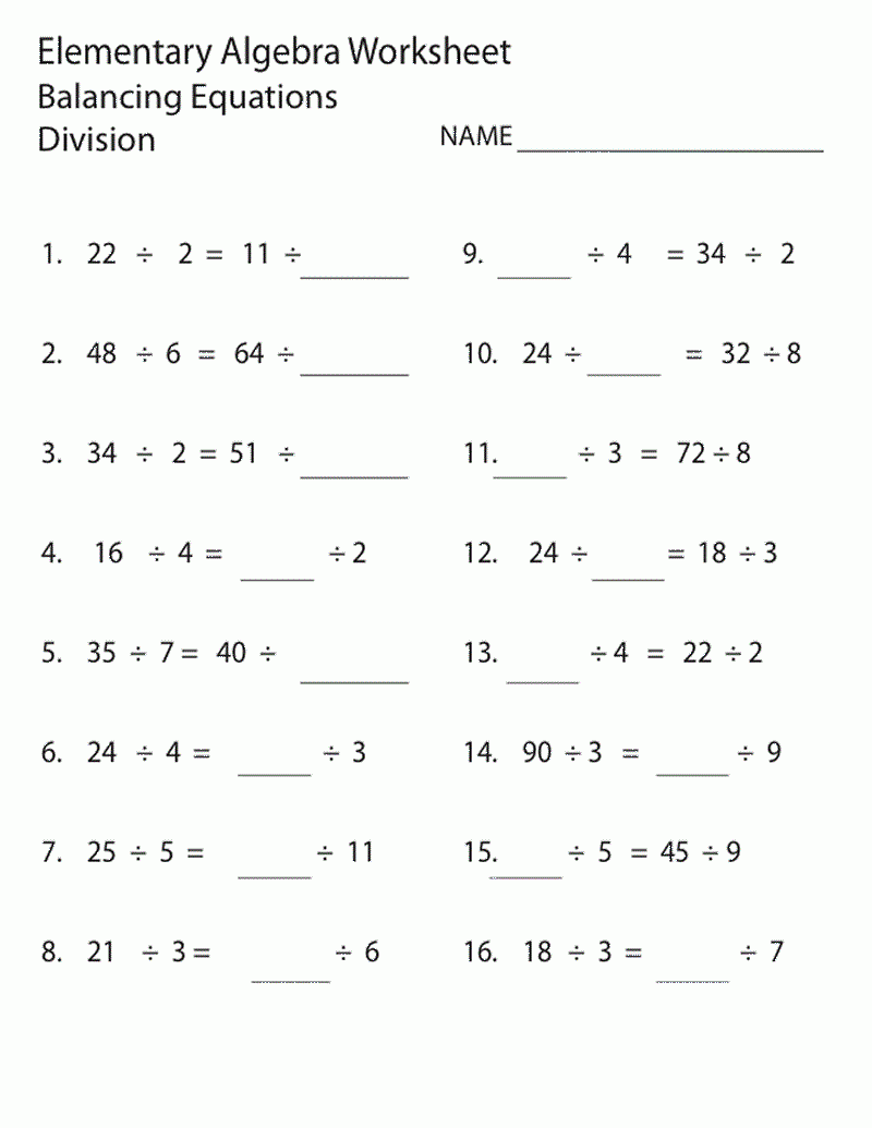 Free 9th Grade Math Worksheets Printable Learning Printable