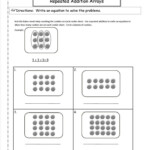 Free Array Worksheets Pictures 2nd Grade Free Preschool Worksheet