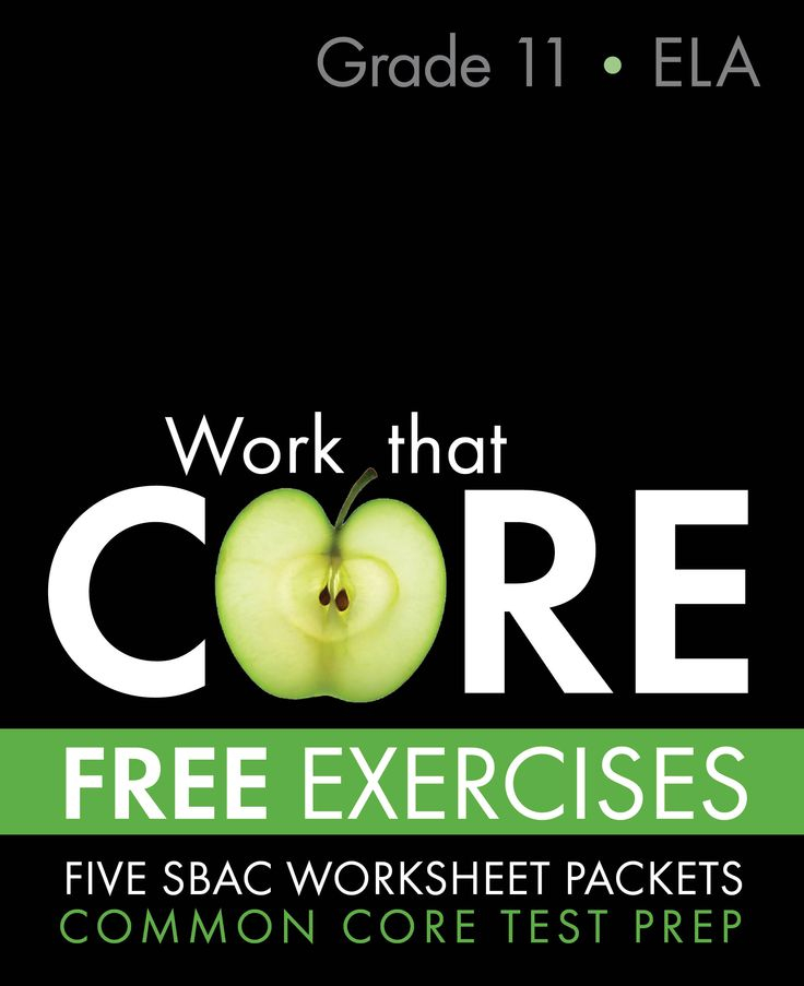 FREE Common Core Test Prep Worksheets For High School ELA Classrooms