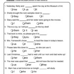 Free Pronoun Worksheets In 2020 With Images Pronoun Worksheets