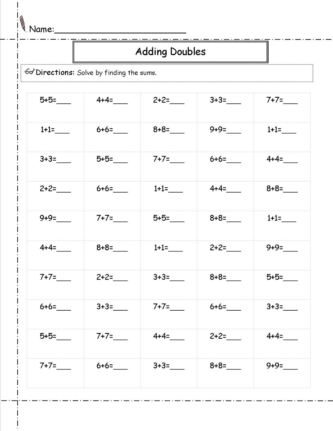 Free Second Grade Math Worksheets Activity Shelter