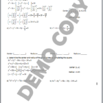 G Co A 4 Worksheet 1 Answers Geometry Common Core Common Core Worksheets