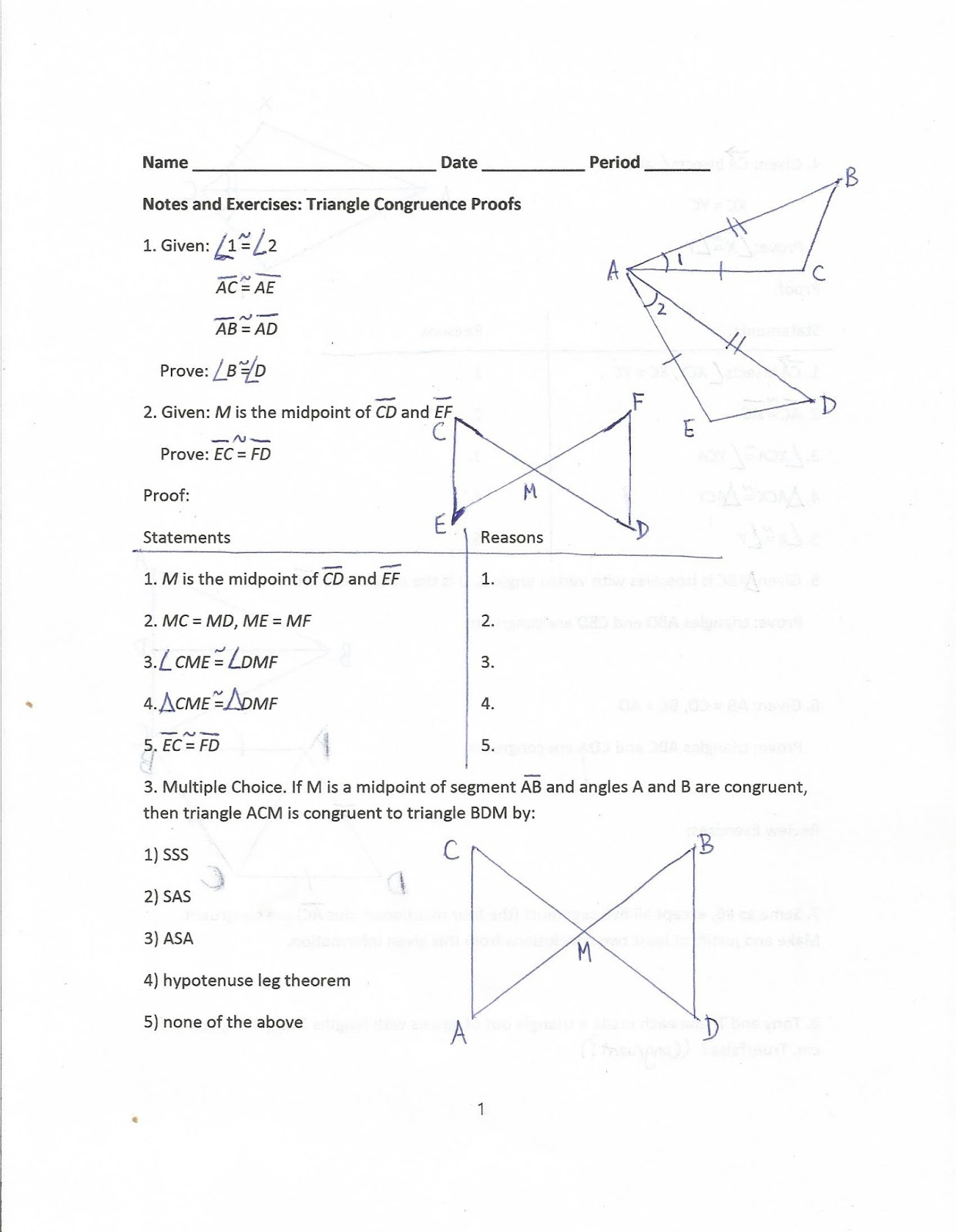 G Co C 9 Worksheet 1 Geometry Common Core Answers Common Core Worksheets