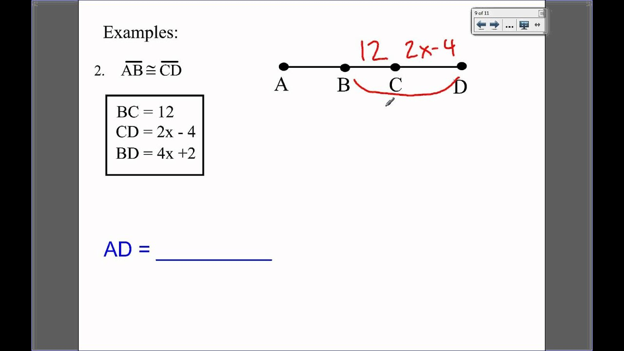 Geometry K Common Segment Theorem YouTube