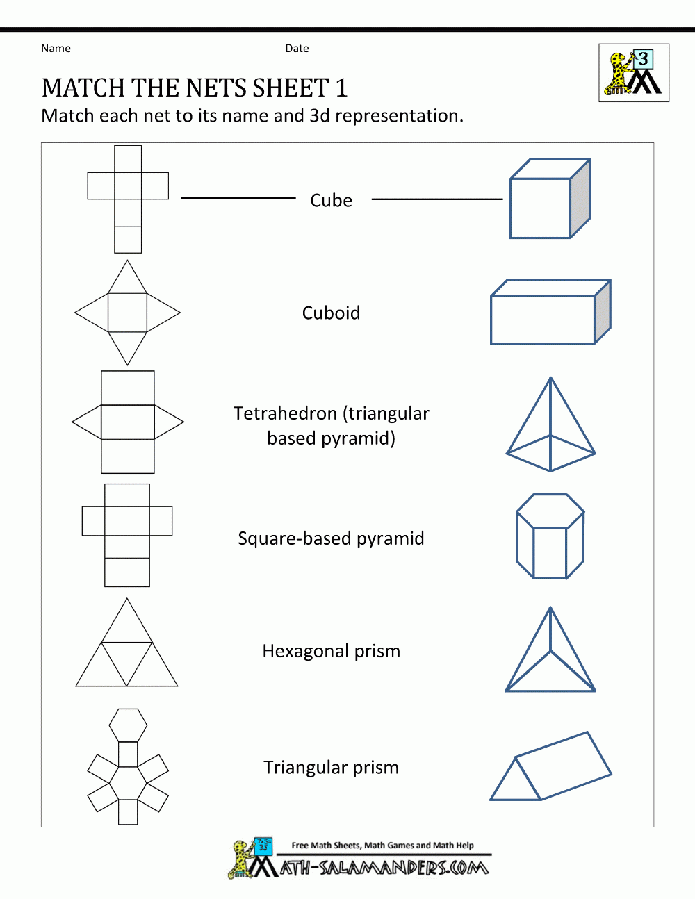 Geometry Nets Information Page Teaching Math Math Geometry Teaching