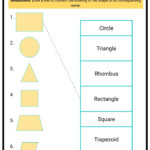 Geometry Recognizing Shapes CCSS 2 G 1 Facts Worksheets For Kids